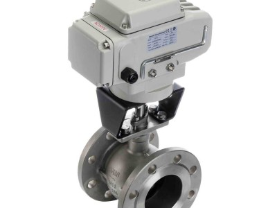 铸钢电动v型球阀的应用与优势